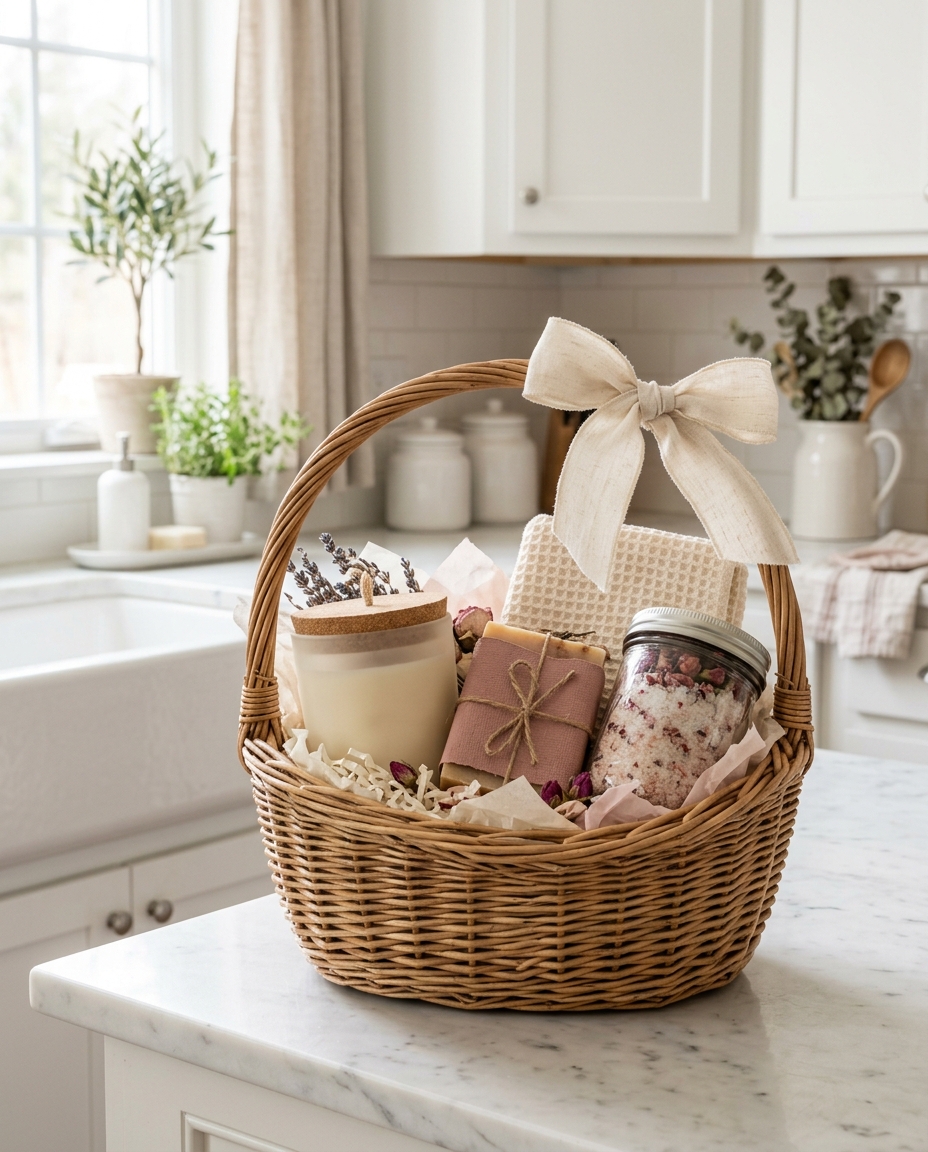 A Quiet Moment — gift basket by Monica's Gift Baskets