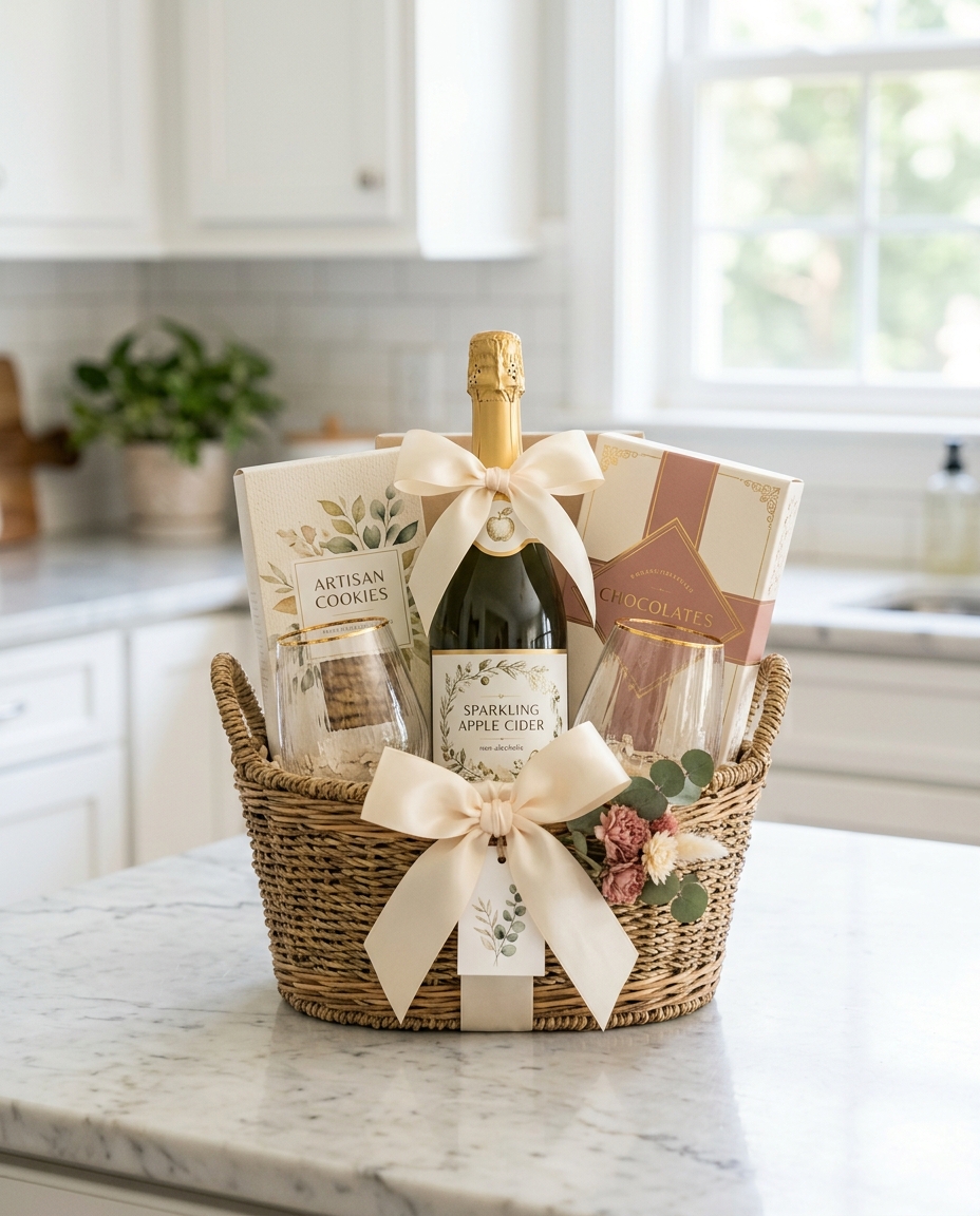 Something to Celebrate — gift basket by Monica's Gift Baskets