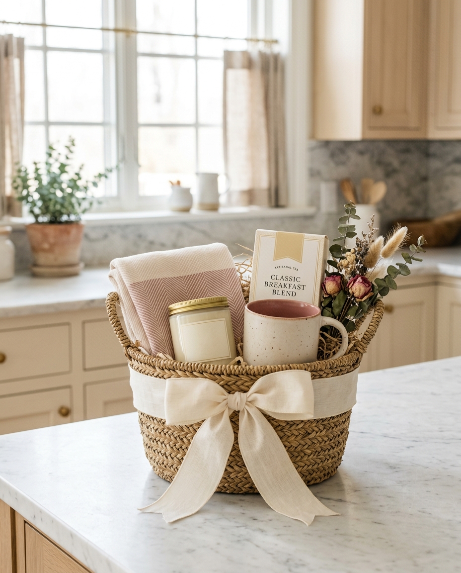 Home Comforts — gift basket by Monica's Gift Baskets